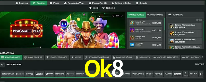 cassino Ok8